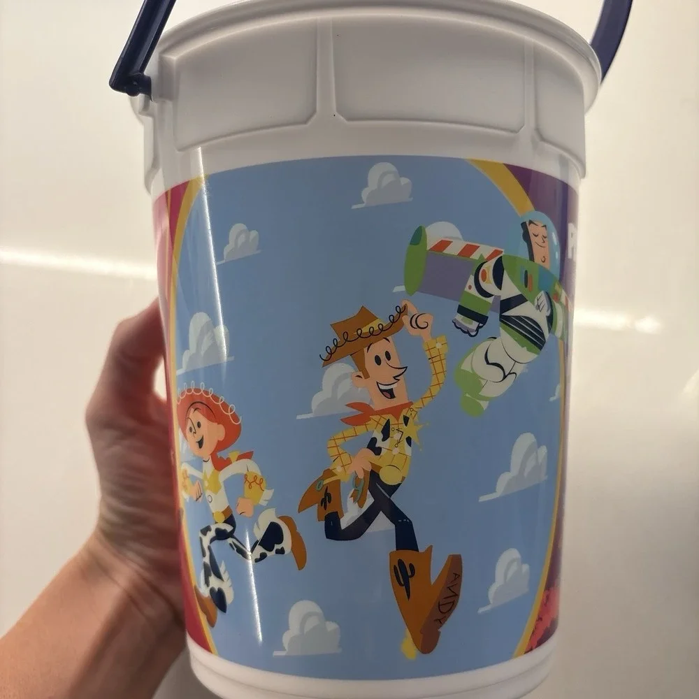 Disney Parks Pixar Fest Popcorn Bucket Set Cars Monster inc Up